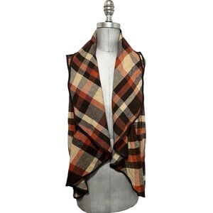 HYFVE Fall Flavored Poncho With Pockets Size L